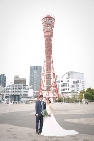 神戸を満喫！！人気のチャペルフォト＆居留地＆ハーバーランド