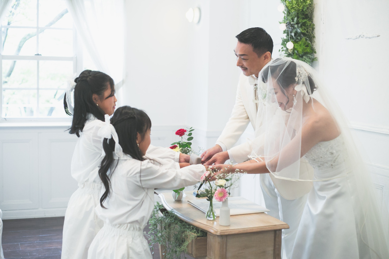 セレモニーの内容も事前打ち合わせ有で安心!