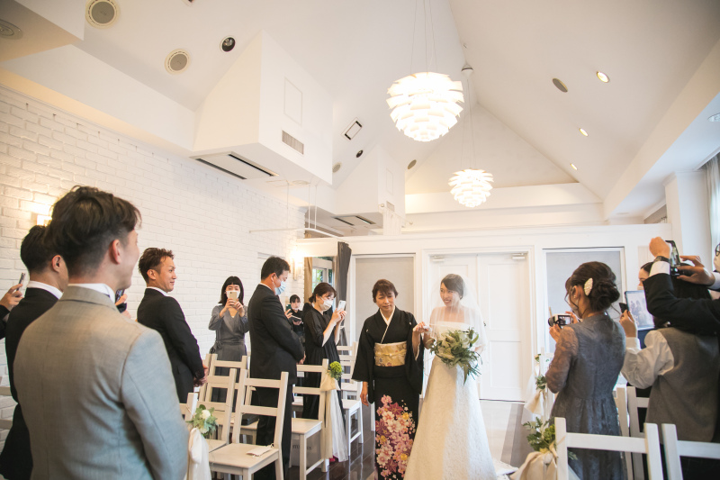 ～花嫁様ご入場～