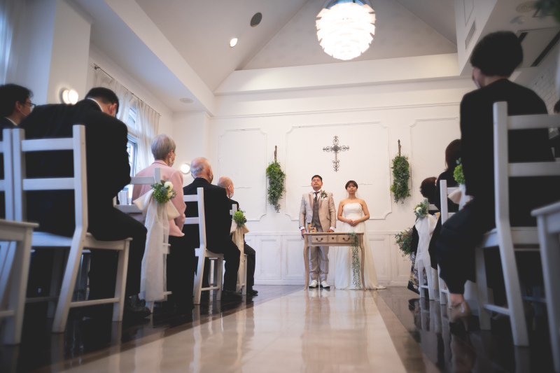 セレモニーはおふたりの希望に合わせてご提案します