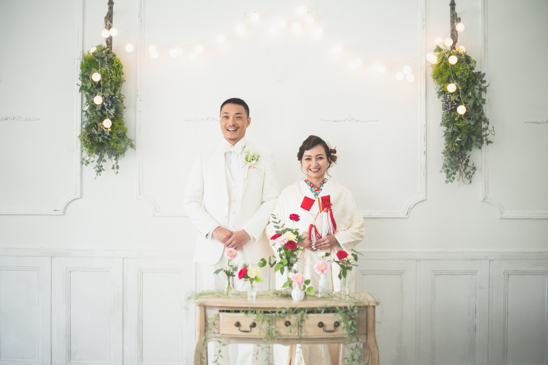 白無垢×タキシード