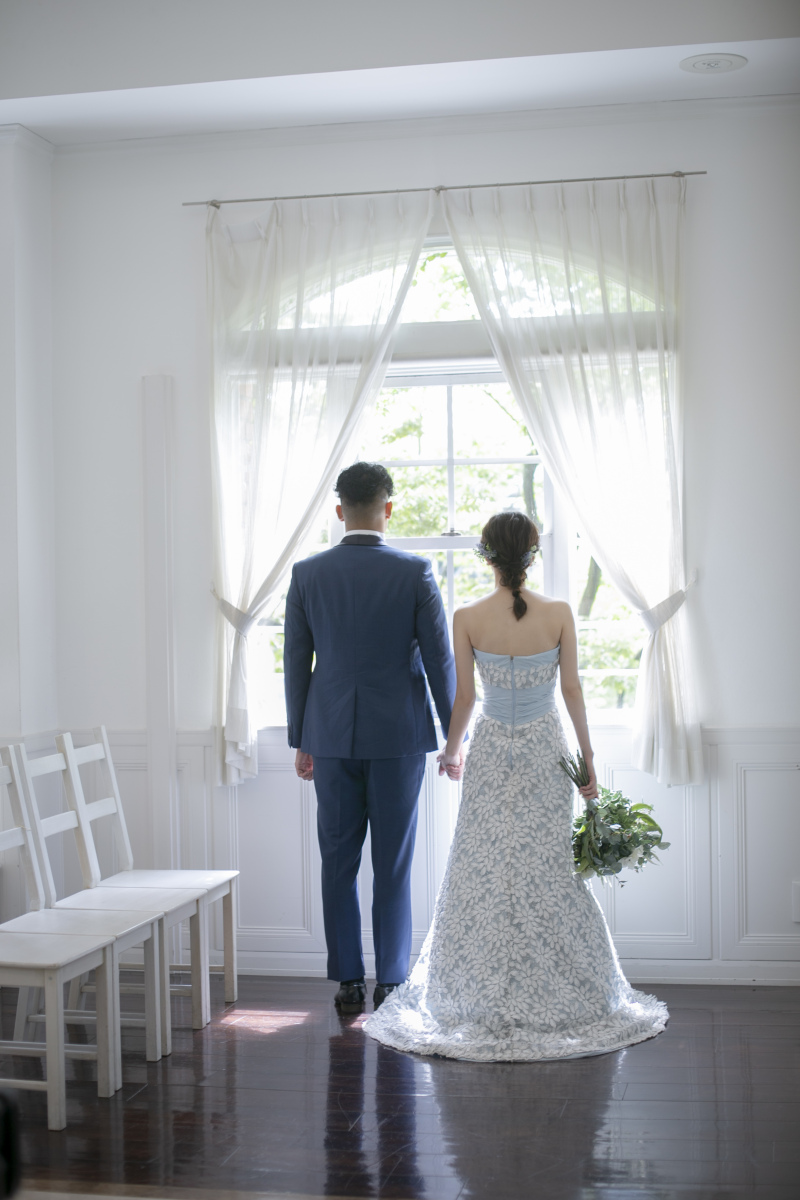 カラードレスへお着替え