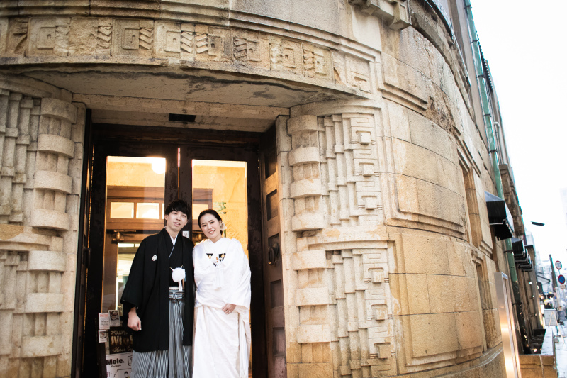 芝川ビル×和装フォト