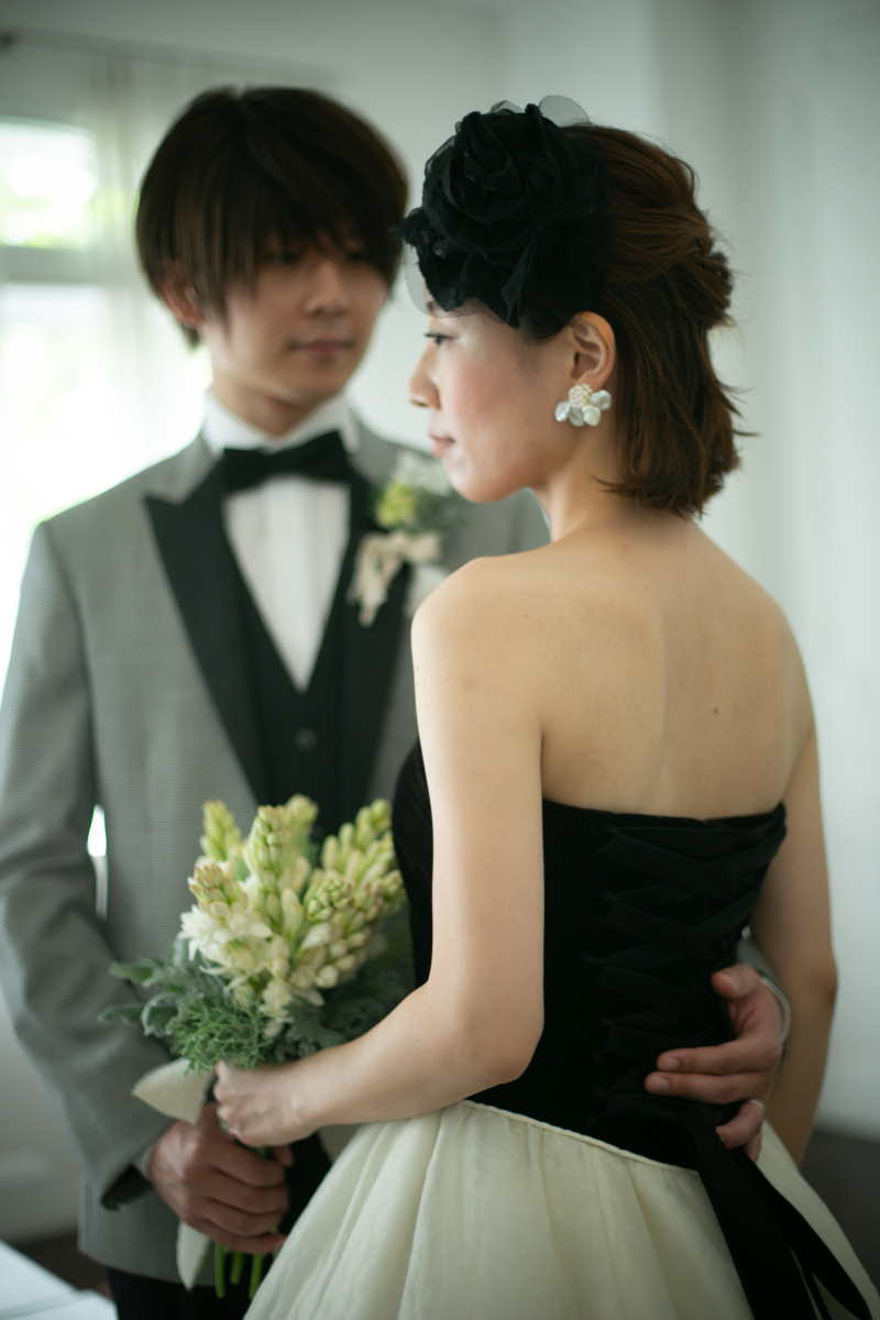 チャペルフォトウエディングでお色直し♪