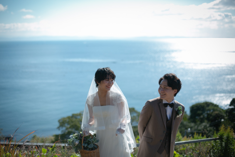 うみとそらが広がる景色