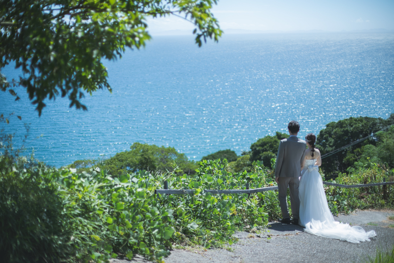 海が一望できるロケーション♪