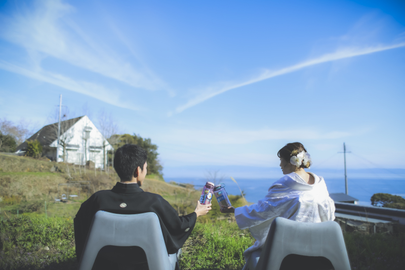 おふたりらしく、自由な撮影