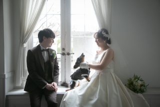 愛犬とチャペルフォトプラン