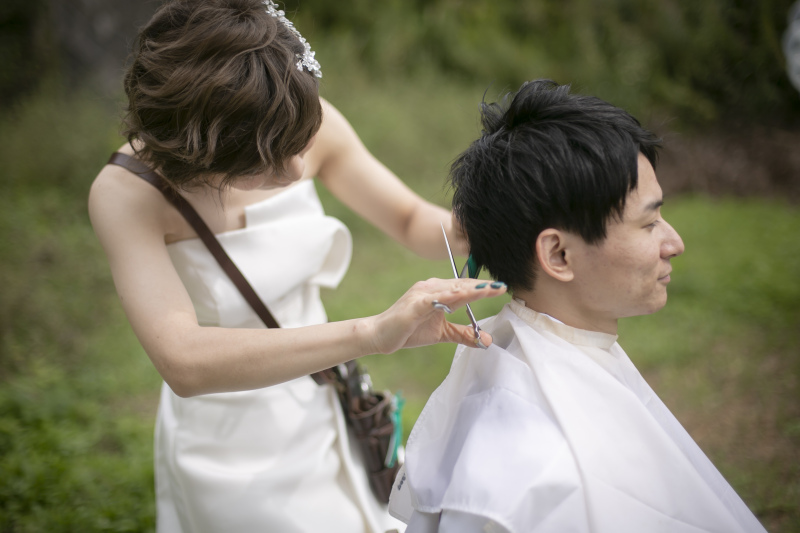 青空美容室！！