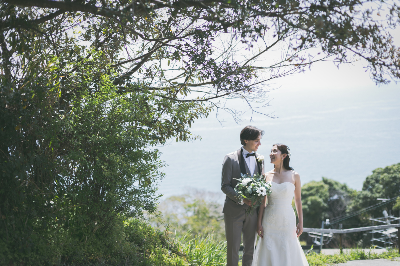 スタジオのお庭で