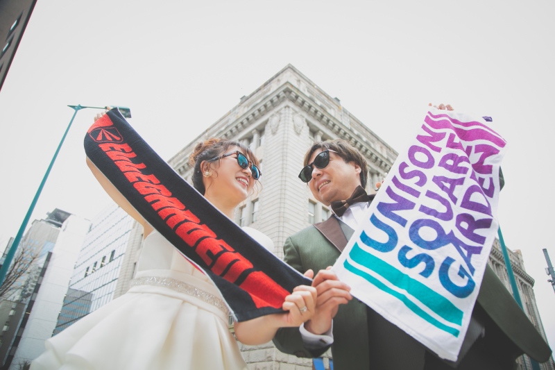 大好きなフェス気分で前撮り♪