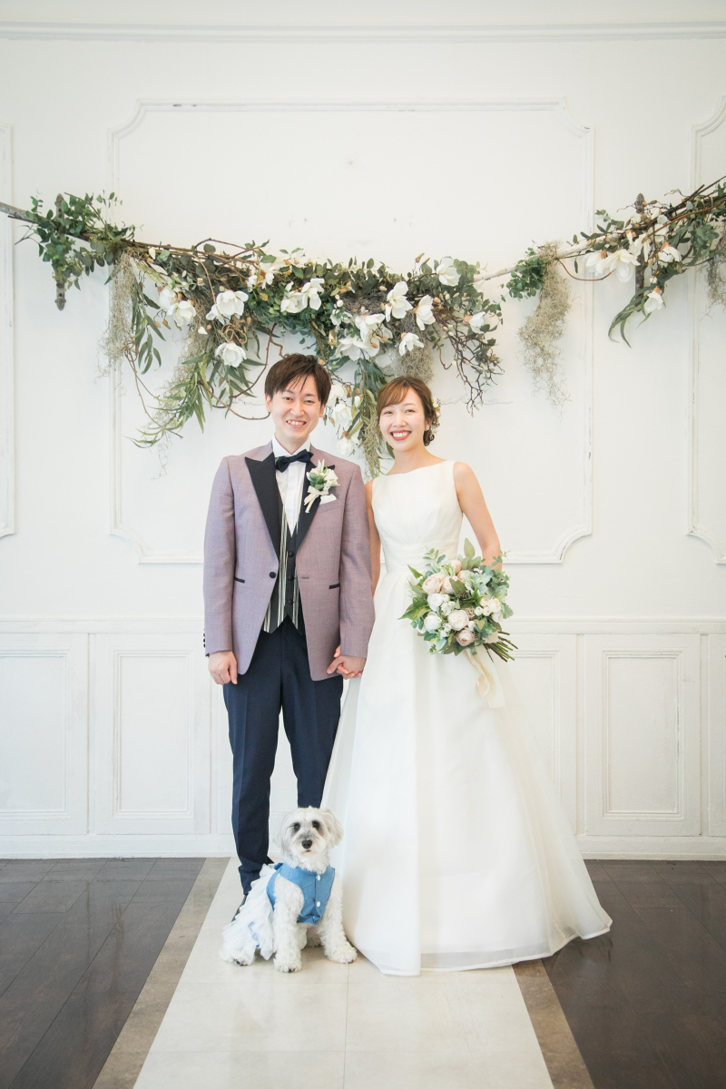 大好きに囲まれたチャペルフォトウエディング　(スタジオ撮影)