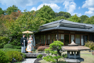 秋晴れのロケーション～和装前撮り～