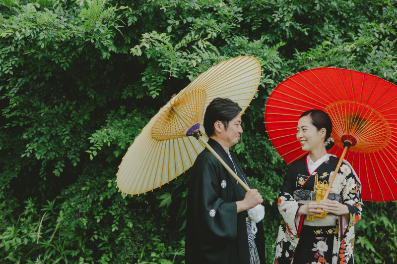 スタジオのお庭も新緑が美しい季節です