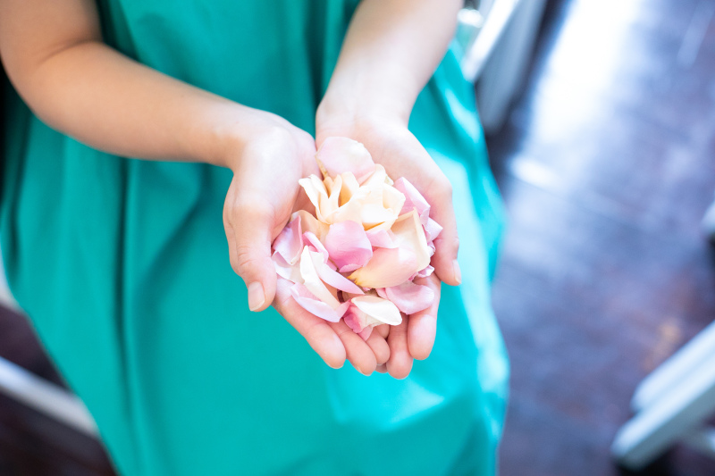 フラワーシャワー