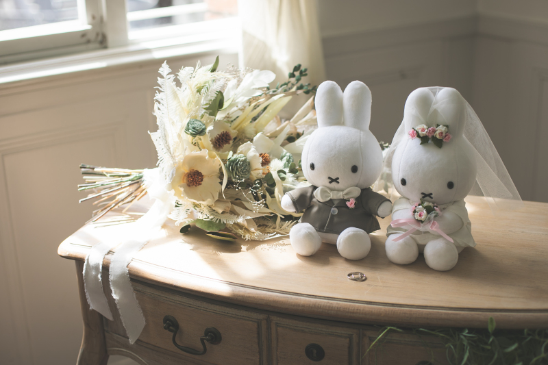 大切なアイテムもお写真に♡