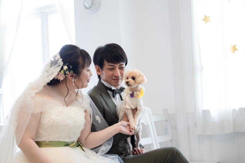 チャペルフォトウエディング　～ドレス2着～