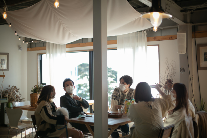 カフェのような空間