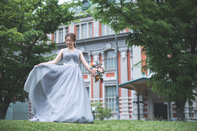 お気に入りのドレスで♡