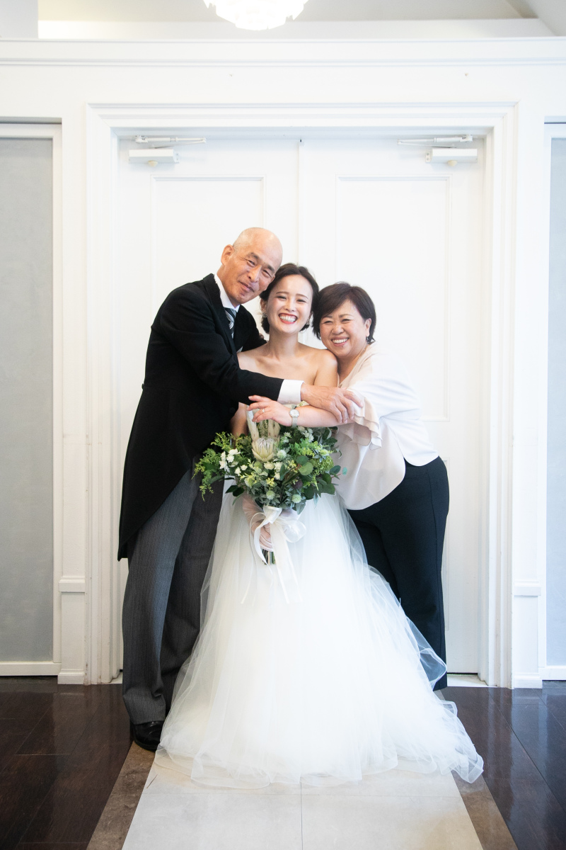 ご家族様との記念写真も