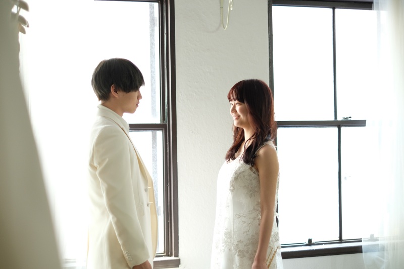 歴史的建造物ならではのスタジオ内