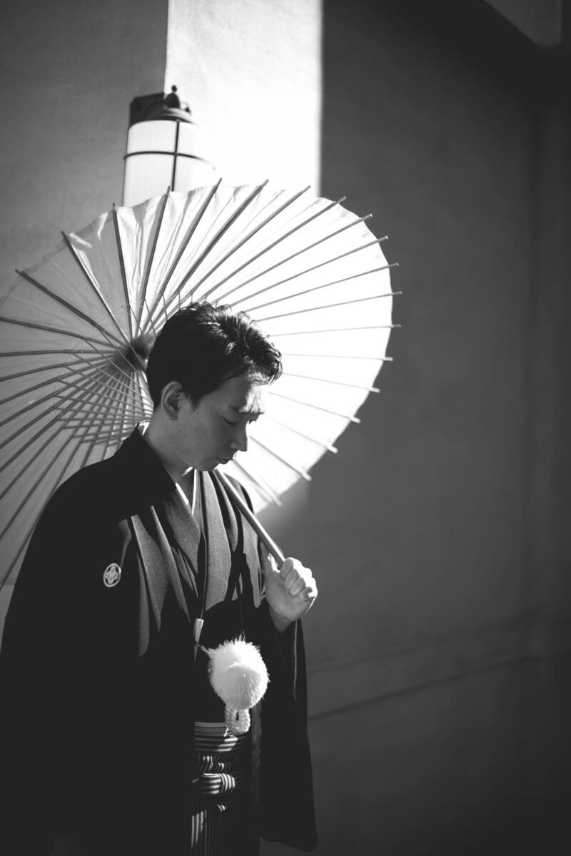 ご新郎様のソロショット