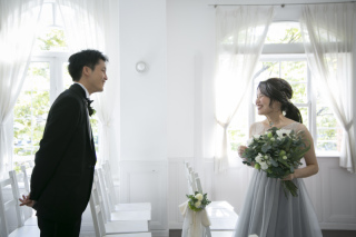 まずはチャペルで...