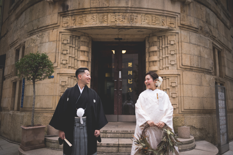 大阪・芝川ビル～和装撮影～