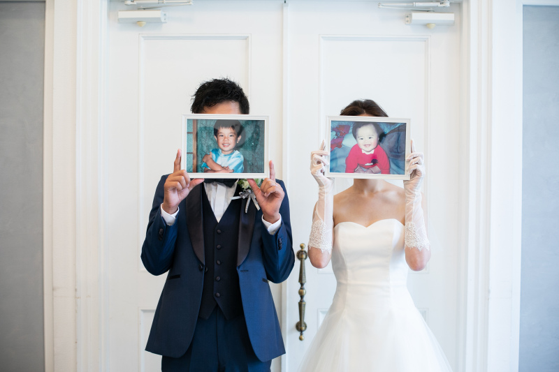 人前式前におふたりのPhototime
