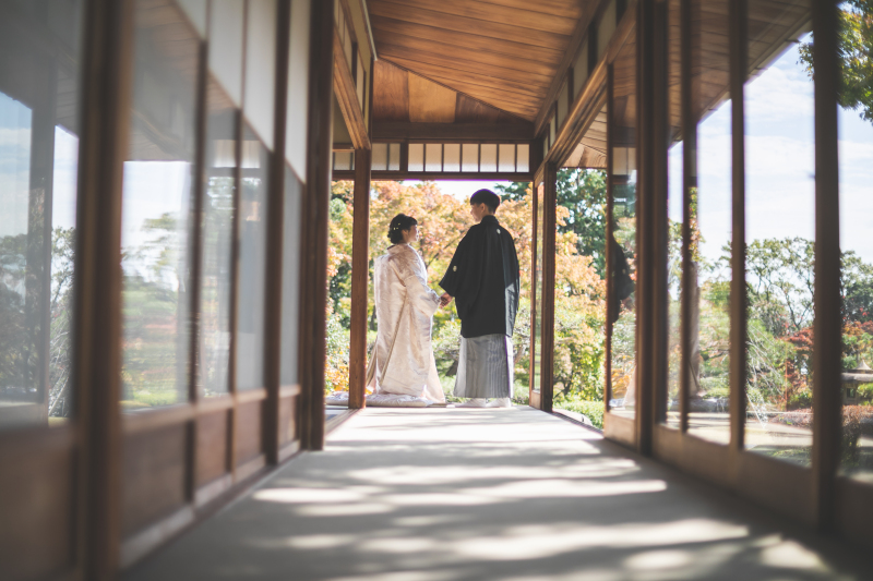 須磨離宮公園内の和室