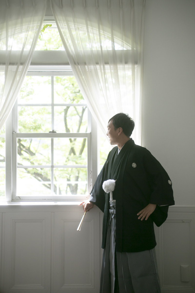 花嫁様のお支度待ち