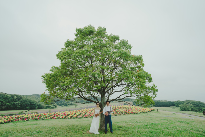 オリジナルアイテムでおふたりらしい1枚