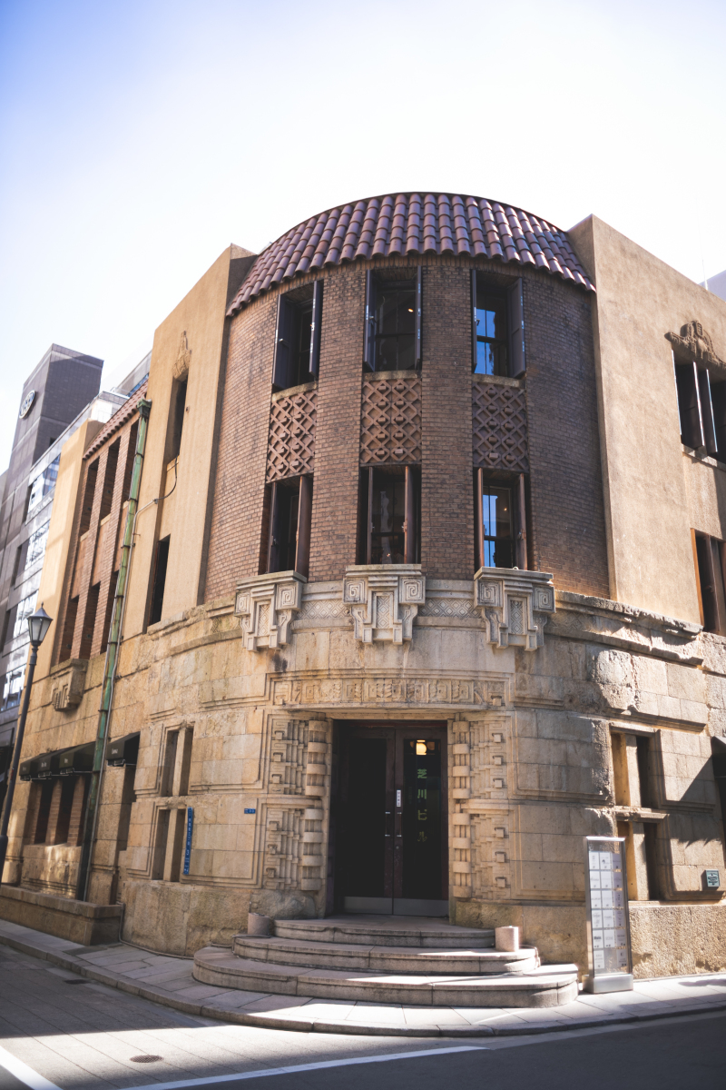 芝川ビルの空気感を楽しんで