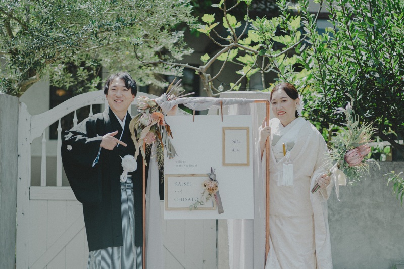 おふたりらしい撮る結婚式を♡