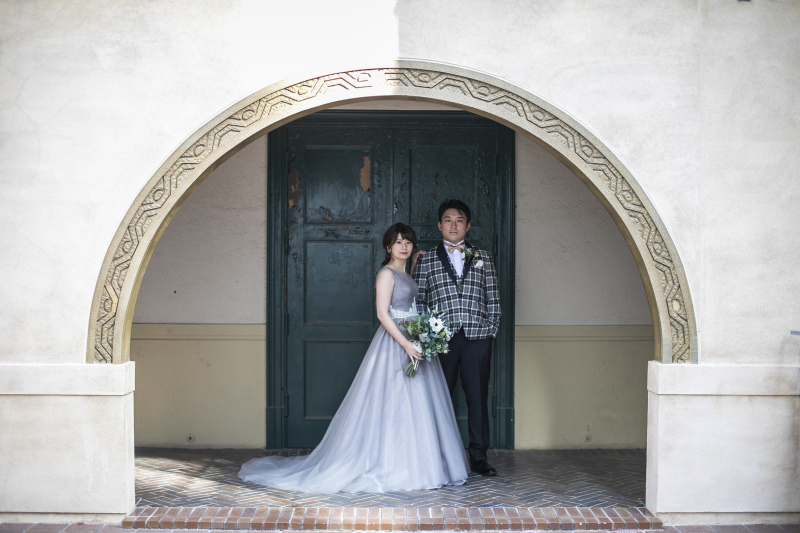 グレースチェックのタキシード