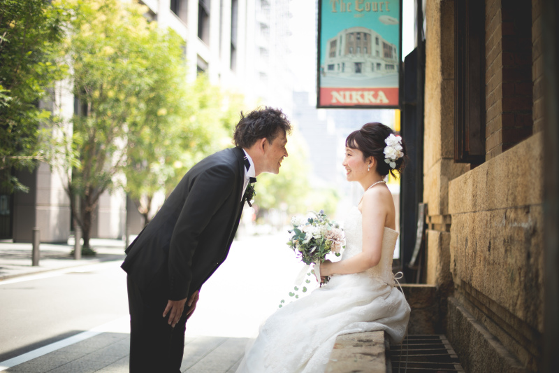 芝川ビル・洋装フォトウエディング