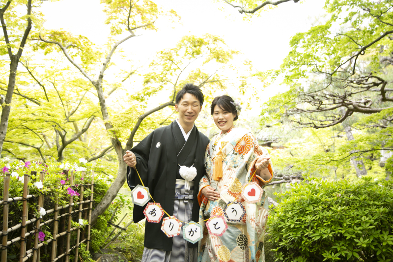 実は、同じ日に和装・洋装撮影できるんです!!