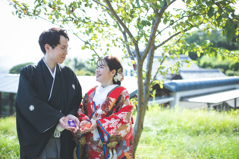 大自然での和装フォト♡