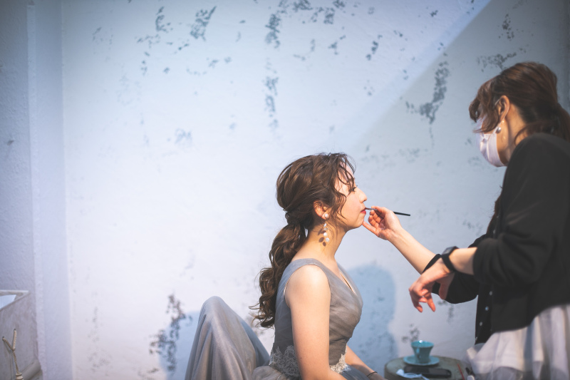 メイクルーム併設で貸切空間◎