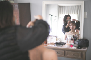 花嫁さまのヘアメイク(1style)