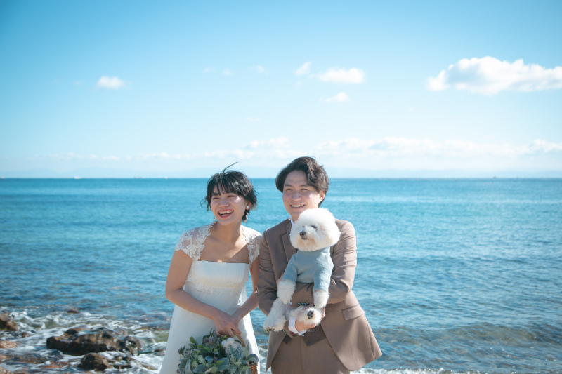 m.crea photos_海で撮影できる