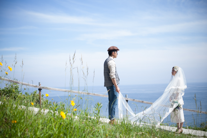 m.crea photos_海で撮影できる