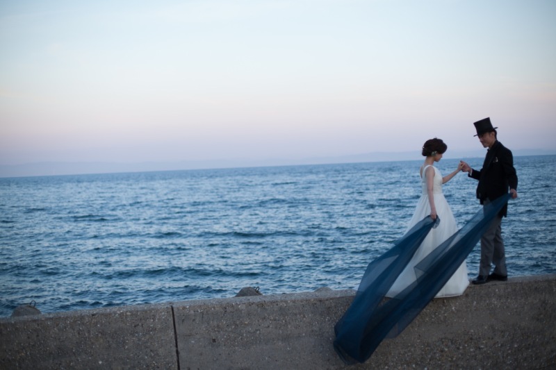 m.crea photos_海で撮影できる