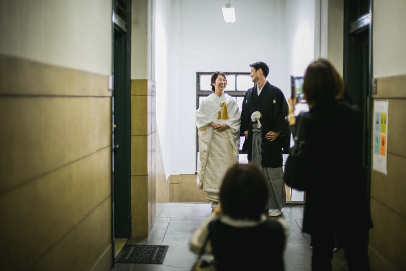 撮影だけでもゲストに感謝を伝えたい♪