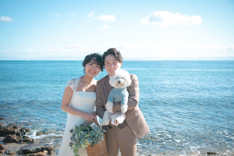 《ペットとの撮影大歓迎》海、空、緑が美しい淡路島の一軒家を貸し切って贅沢な家族時間を過ごせるプラン