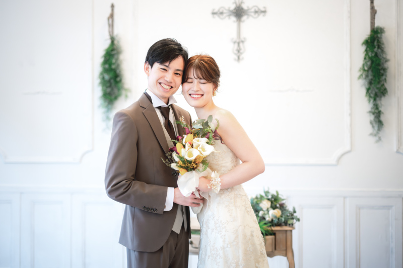貸切チャペルでお得に結婚式風の撮影ができる!平日限定のお得なフォトウエディングプラン