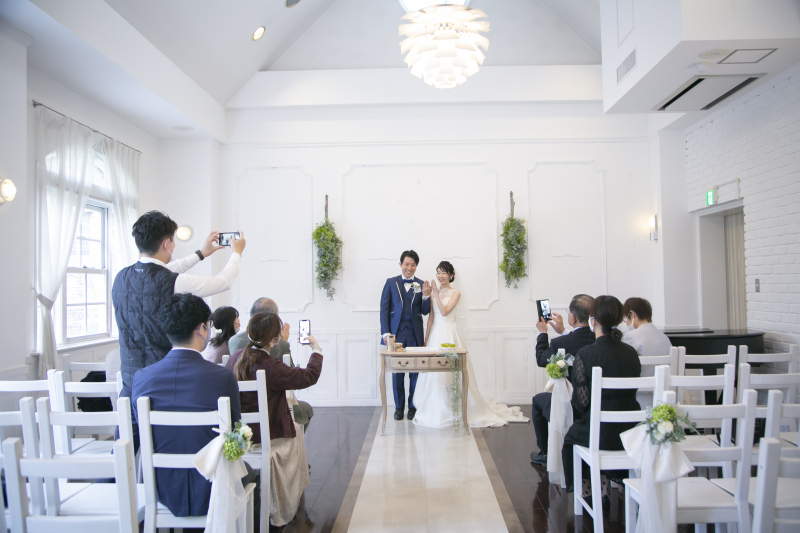 貸切チャペルでお得に結婚式風の撮影ができる!平日限定のお得なフォトウエディングプラン