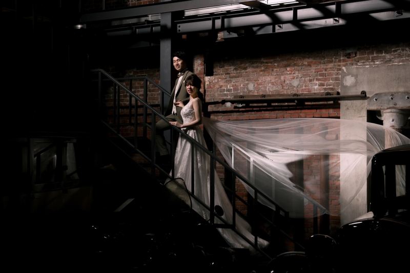 ロングベールをなびかせて☆