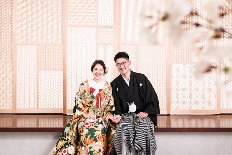 にこにこ笑顔で桜も満開♪