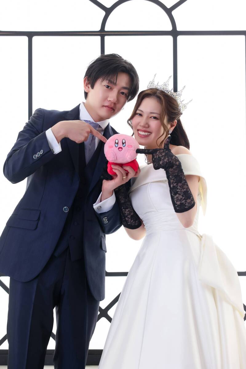 仲睦まじい笑顔に、スタッフも思わずニッコリ